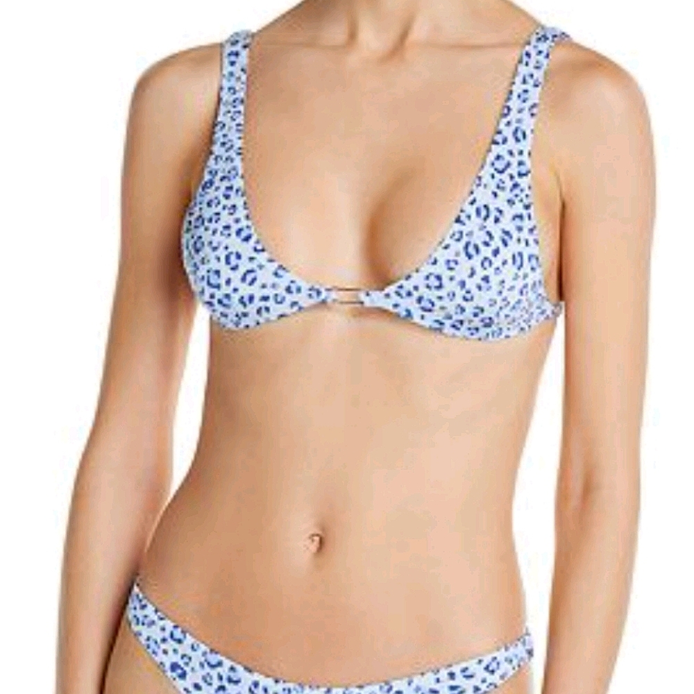 Bond-Eye Square To Me Crop Bikini Top